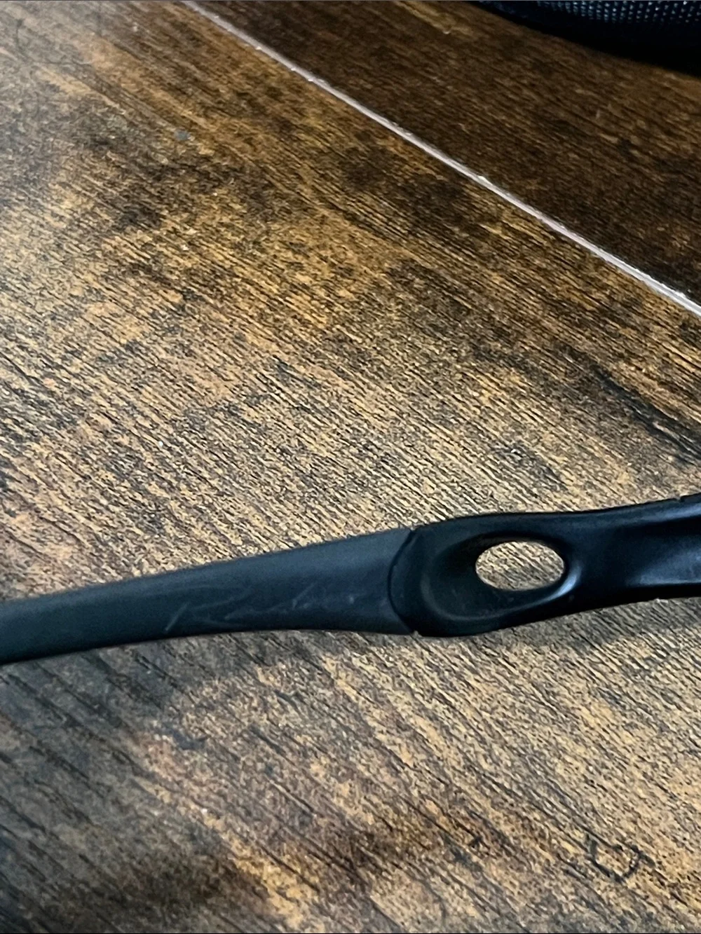 Oakley Radar Black Frame Sunglasses with Brown Lenses